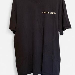 Chill Out Casual Navy Tee